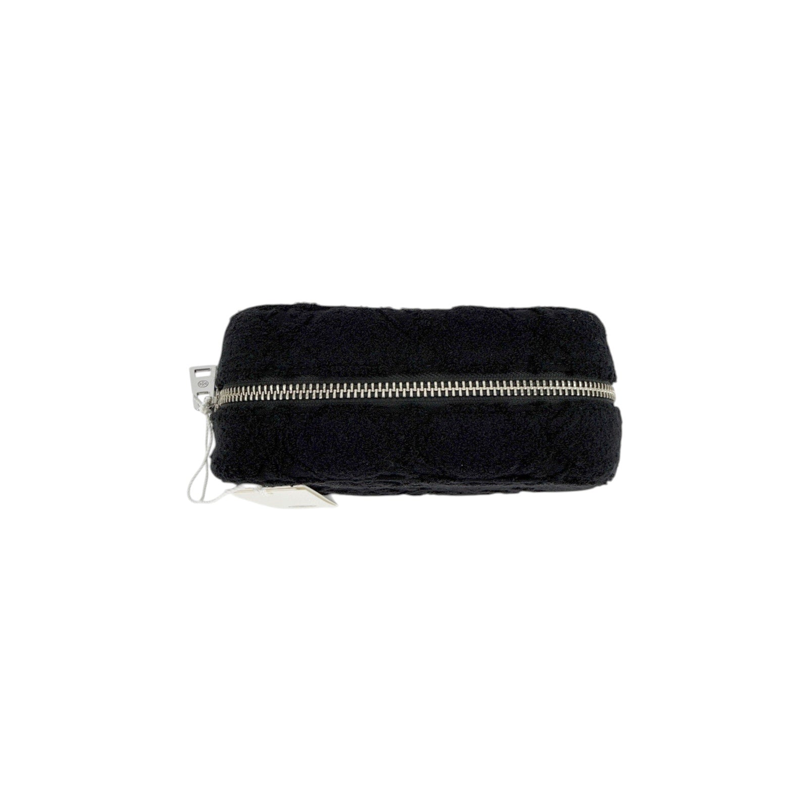 TORY BURCH T Monogram Terry Pouch in Black Tory Burch