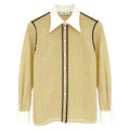TORY BURCH Honeycomb Eyelet Shirt 4|S - flyKAMP