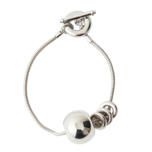 RACHEL COMEY Sway Bracelet in Silver