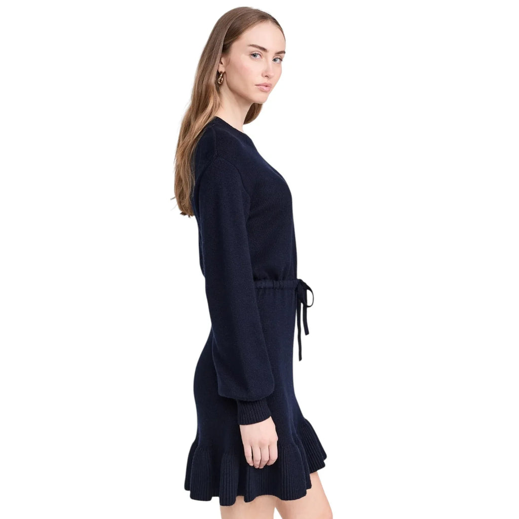 CINQ a SEPT Kiana Dress in Navy XS - flyKAMP