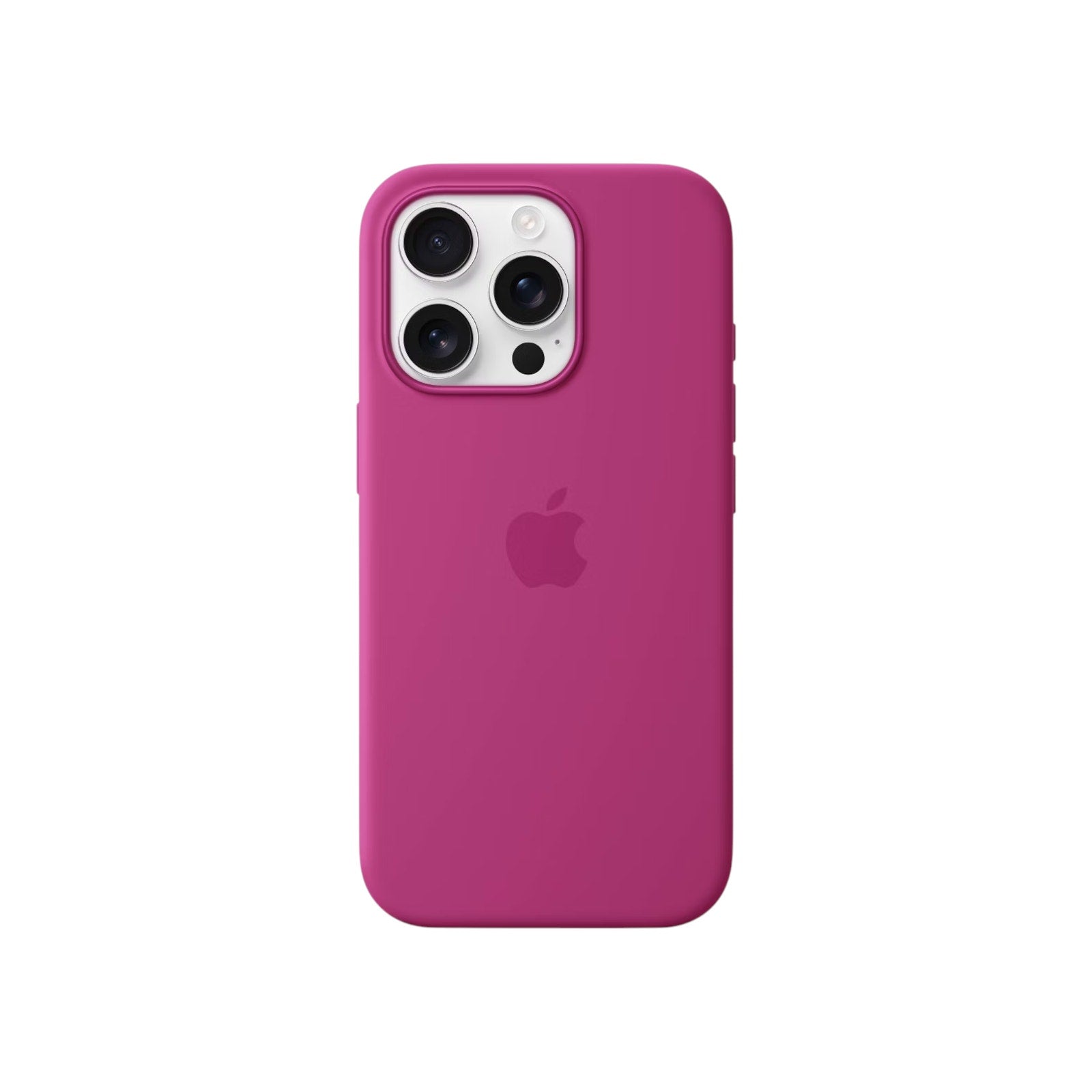 APPLE iPhone 16 Pro Silicone Case with MagSafe in Fuchsia Apple