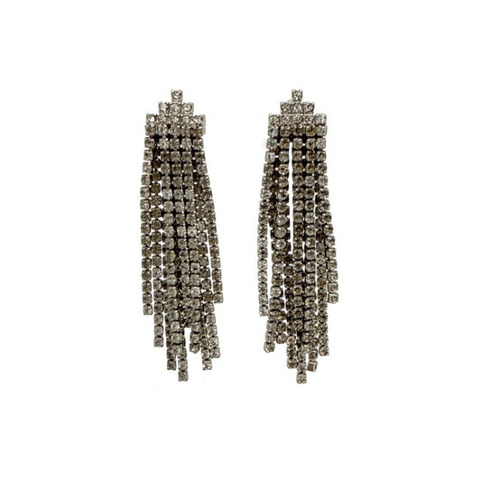 CLARE V. Layered Cupchain Statement Earrings