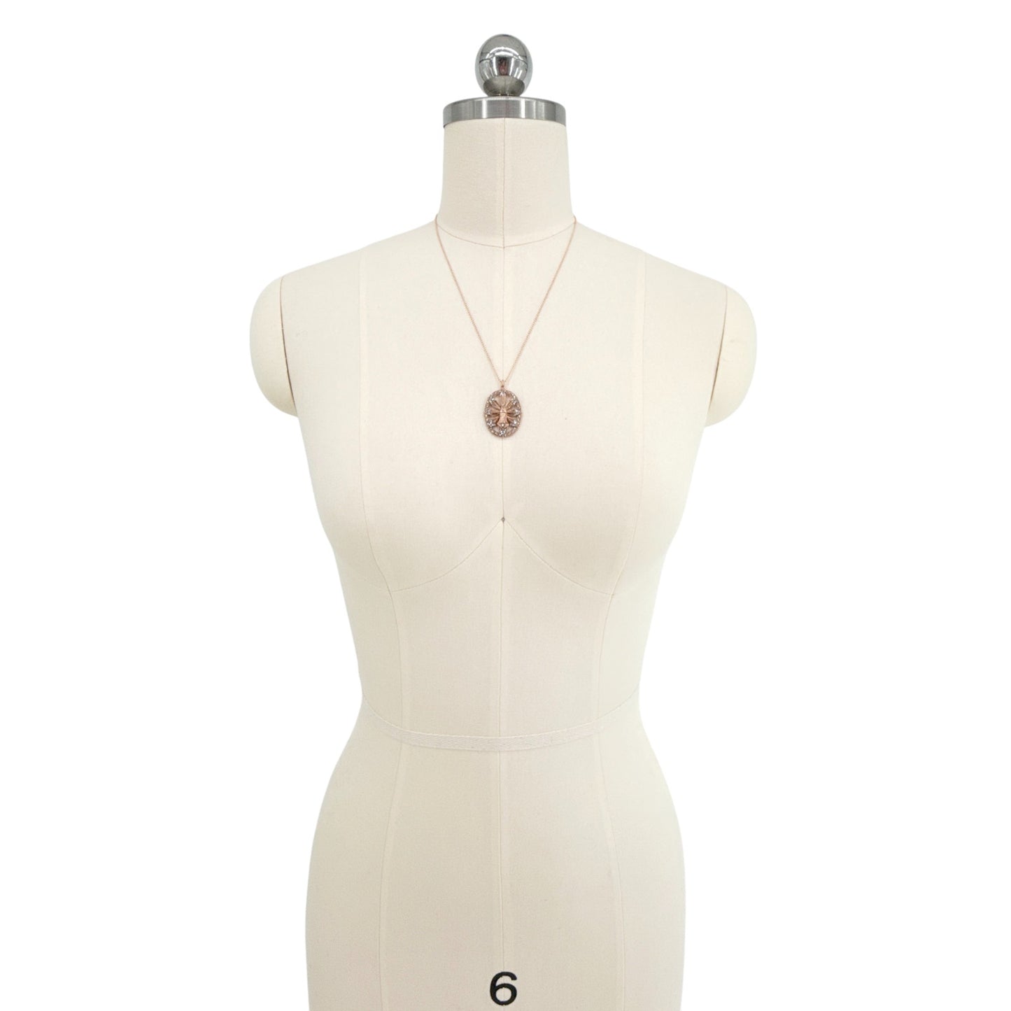 VIRGINS SAINTS & ANGELS VSA Twilight Virgin Charm in Rose Gold