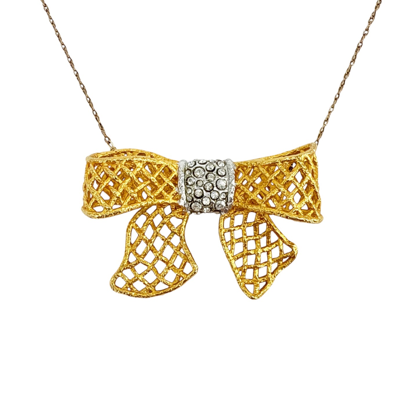 ALEXIS BITTAR Archive Elements Pavé Bow Necklace