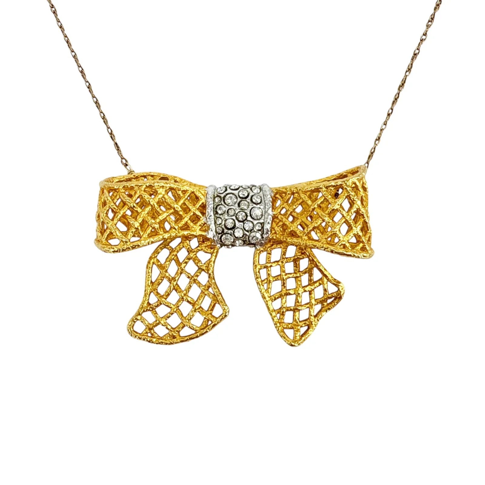 ALEXIS BITTAR Archive Elements Pavé Bow Necklace - flyKAMP