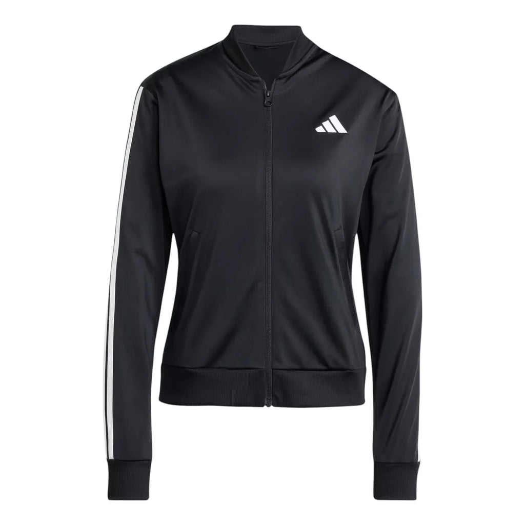 ADIDAS Tricot Snap Track Full Zip Sweatshirt Black XS - flyKAMP