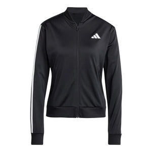 ADIDAS Tricot Snap Track Full Zip Sweatshirt Black XS
