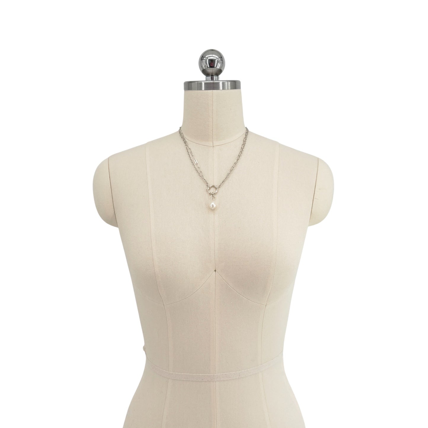 SILPADA Pretty Changes Sterling Silver Freshwater Pearl Pendant Necklace