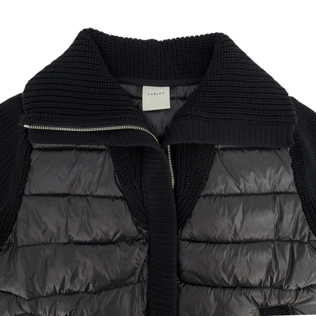 VARLEY Montrose Zip Through Jacket in Black XS Varley