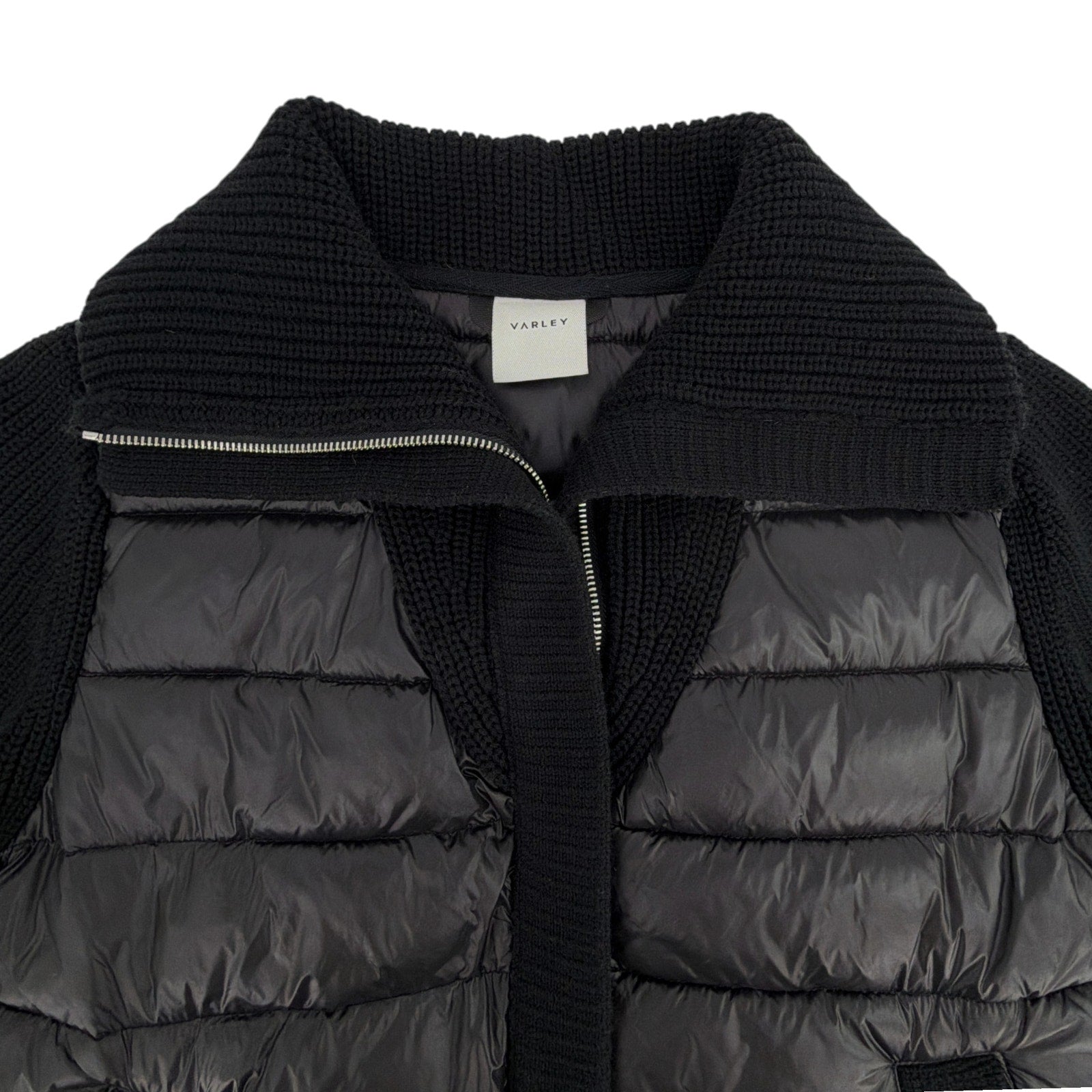 VARLEY Montrose Zip Through Jacket in Black XS Varley