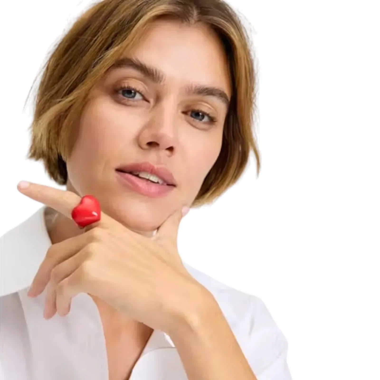 KATE SPADE New York Heart You Statement Ring in Red 6 - flyKAMP