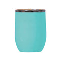 SIC Seriously Ice Cold Stemless 16 oz. Wine Tumbler in Seafoam Blue - flyKAMP
