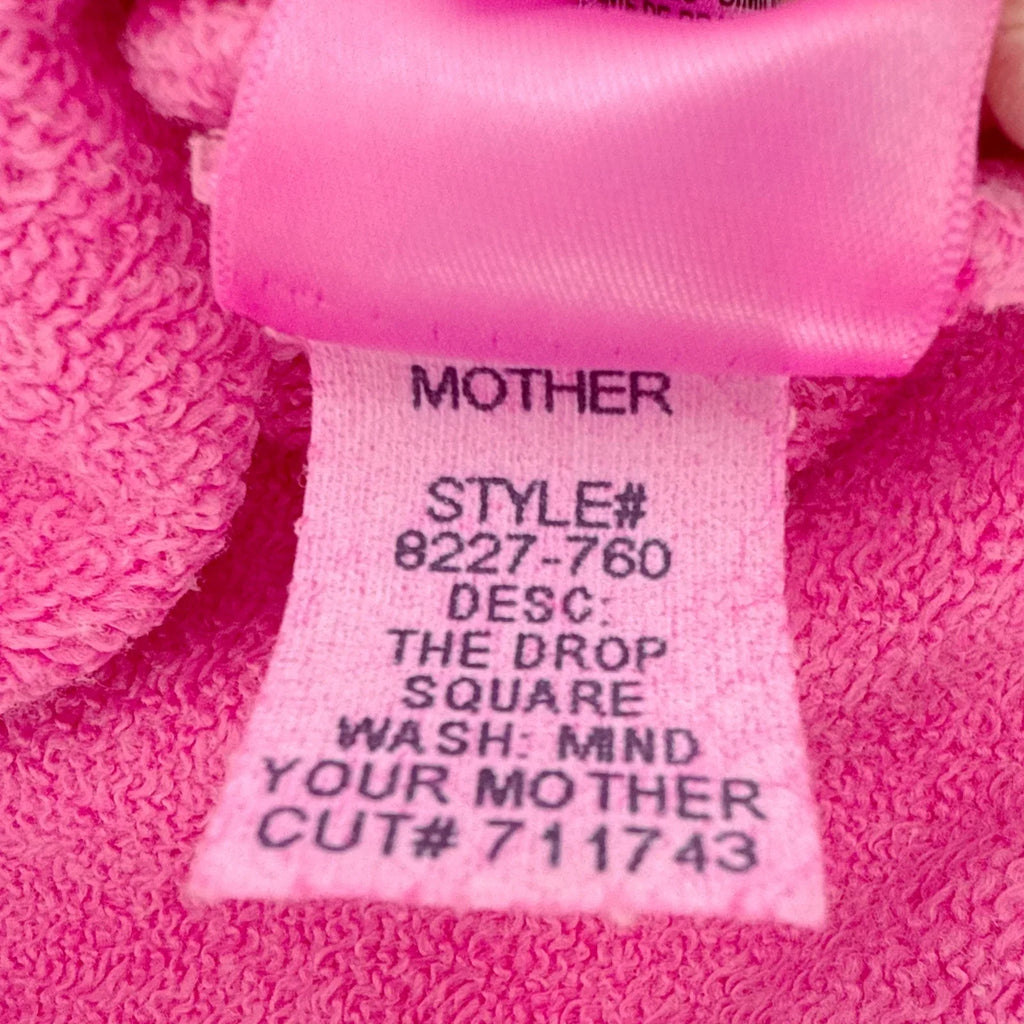 MOTHER The Drop Square Sweatshirt Mind Your Mother S - flyKAMP