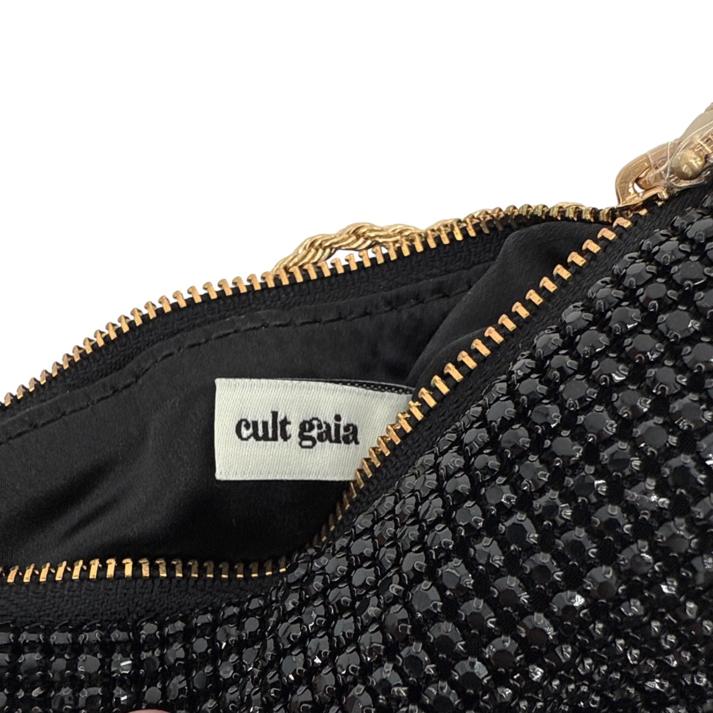 CULT GAIA Rue Wristlet Bag in Black