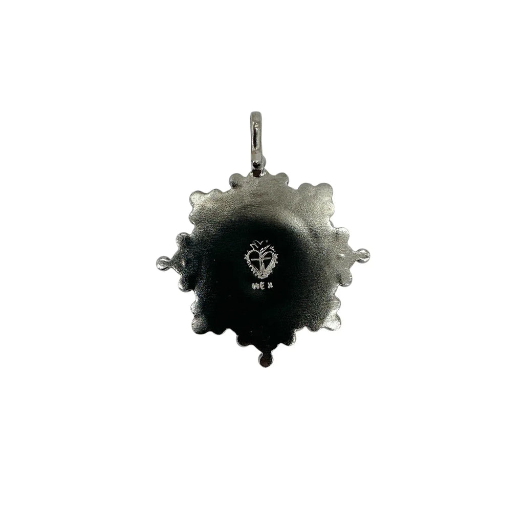 VIRGINS SAINTS & ANGELS VSA Cloister San Benito Medallion Gunmetal - flyKAMP