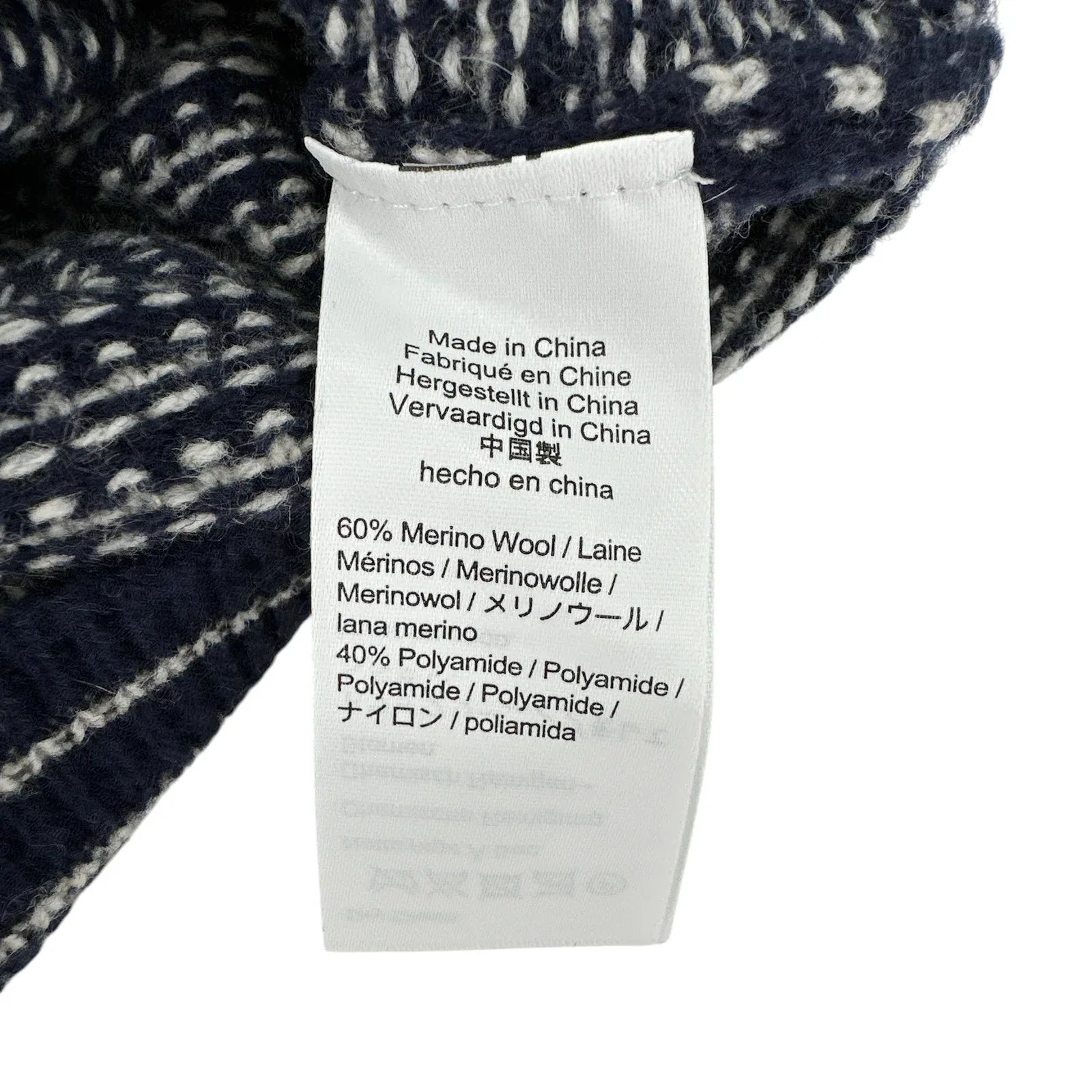 J.CREW Rugged Merino Wool Bird's-eye Sweater S - flyKAMP