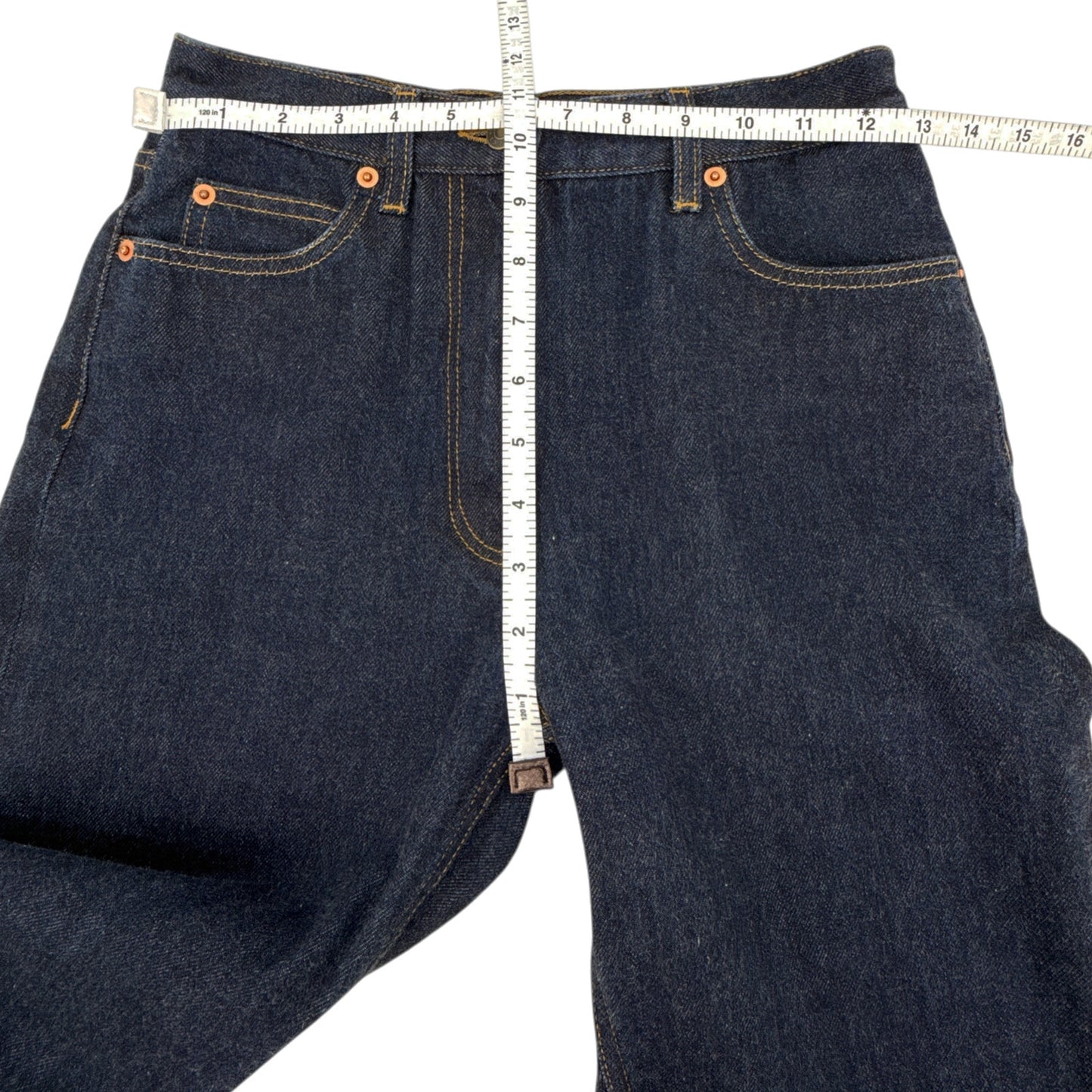 GUCCI Denim Pants with GG Supreme Canvas Cuff 24