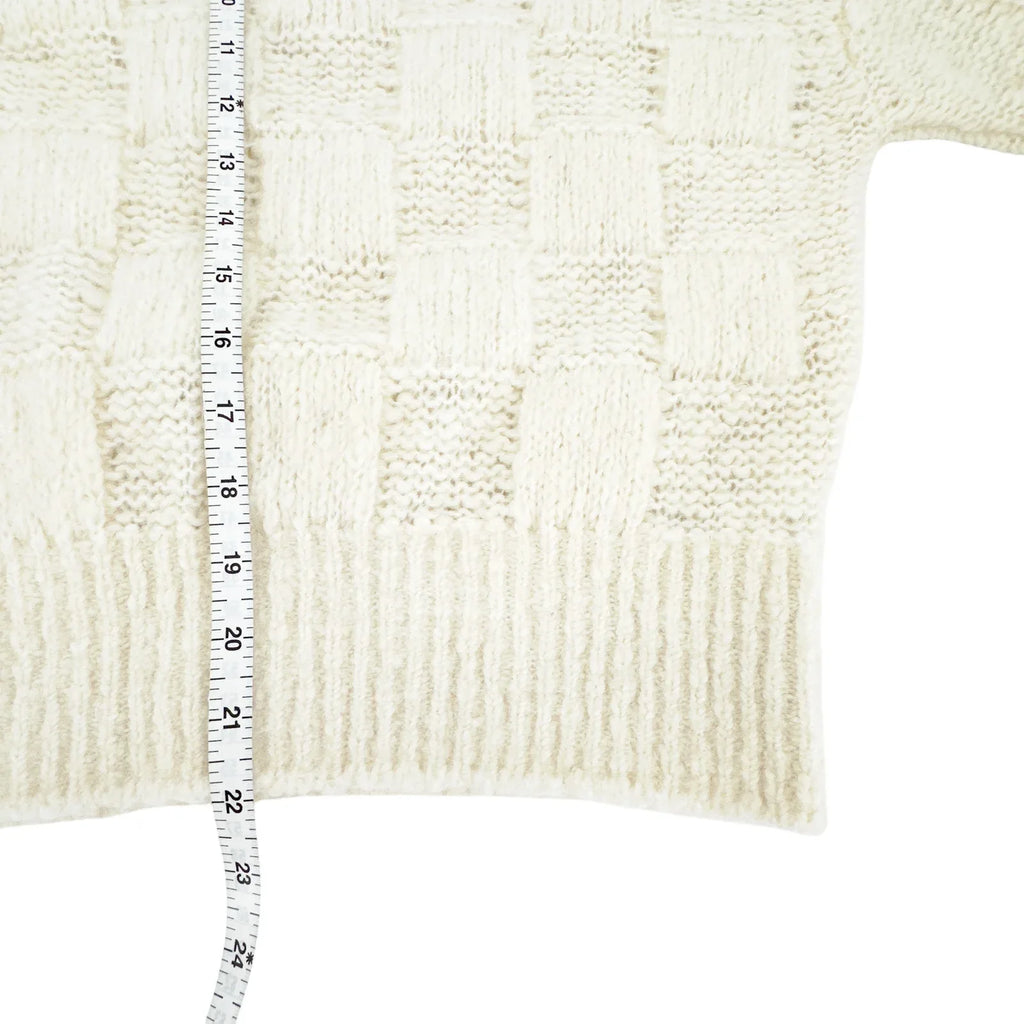 ANINE BING Bennett Sweater in Ivory XS - flyKAMP