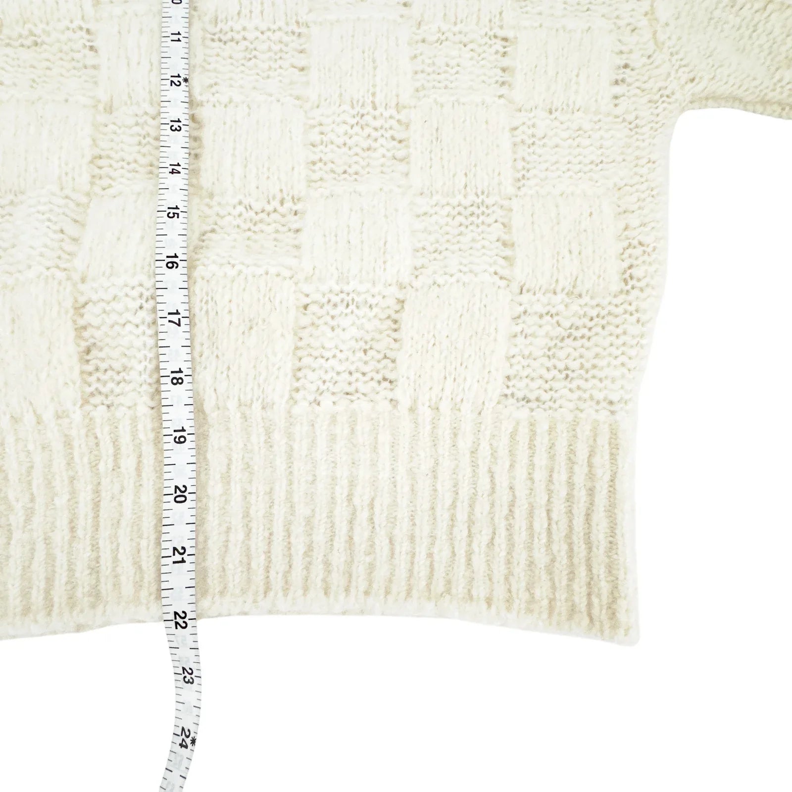 ANINE BING Bennett Sweater in Ivory XS - flyKAMP