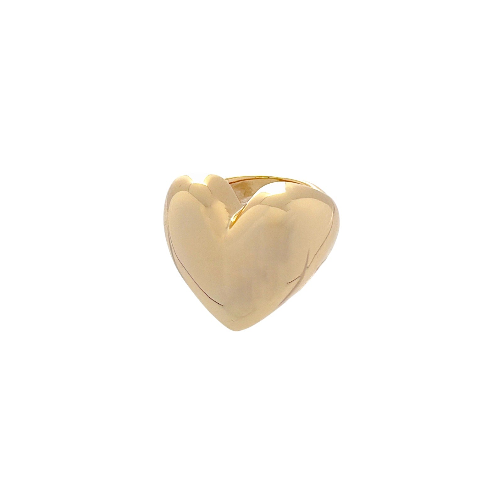 JENNIFER FISHER Puffy Heart Ring in Gold 6 Jennifer Fisher