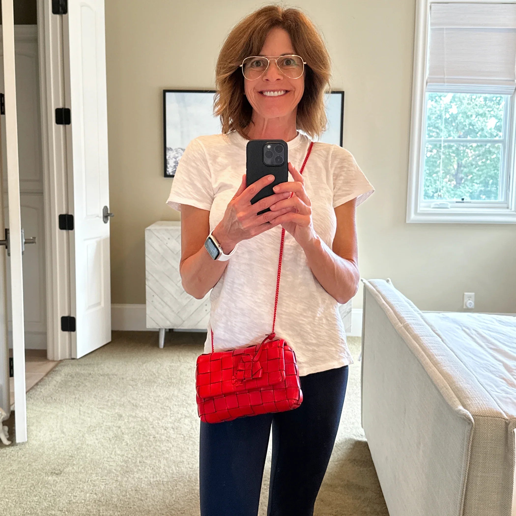 TORY BURCH Kira Heart Woven Mini Bag - flyKAMP