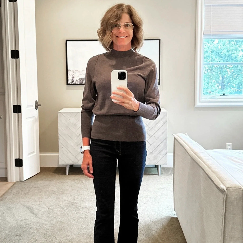 RAG & BONE Sydney Turtleneck in Charcoal S - flyKAMP