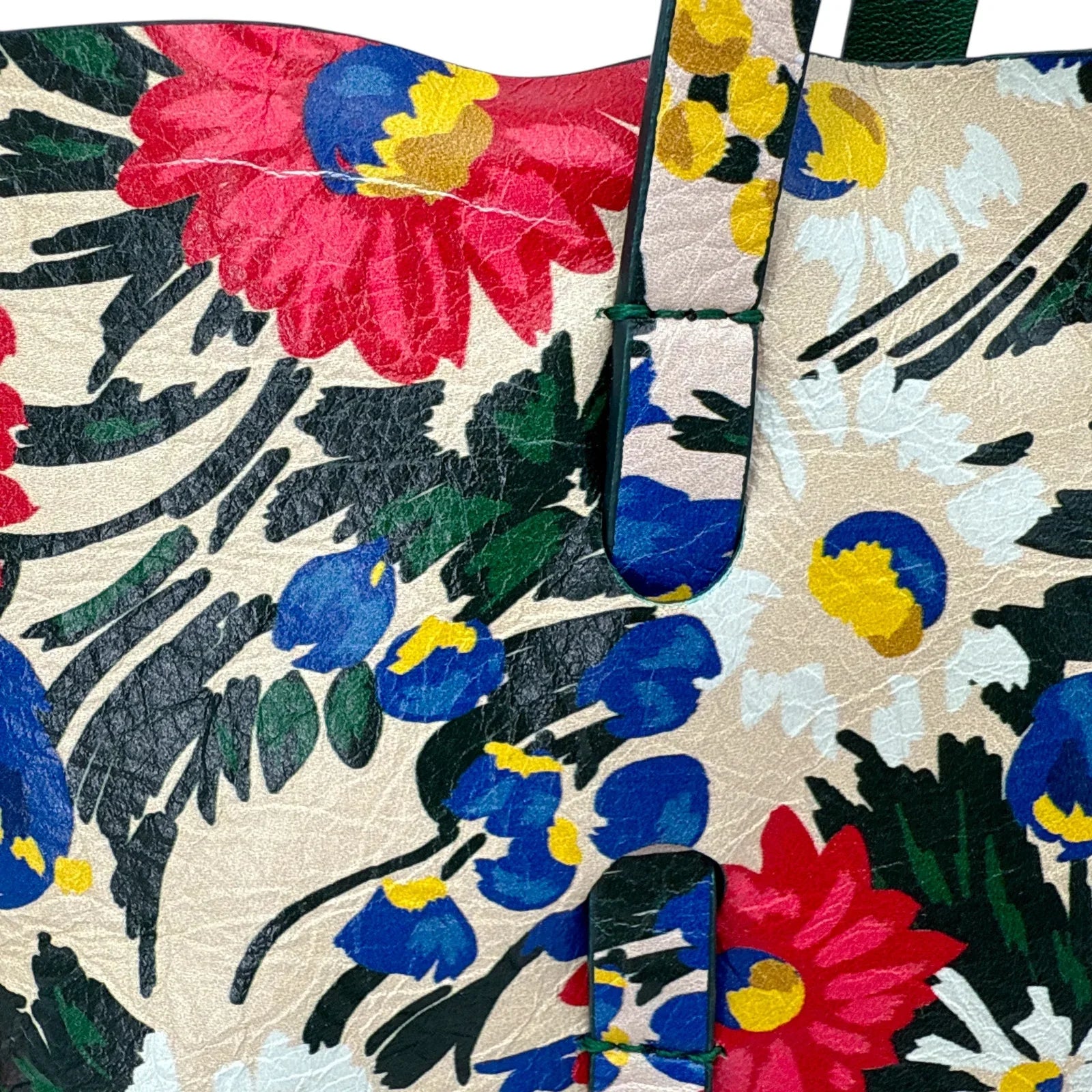 BALENCIAGA Everyday Floral Leather Tote Bag - flyKAMP