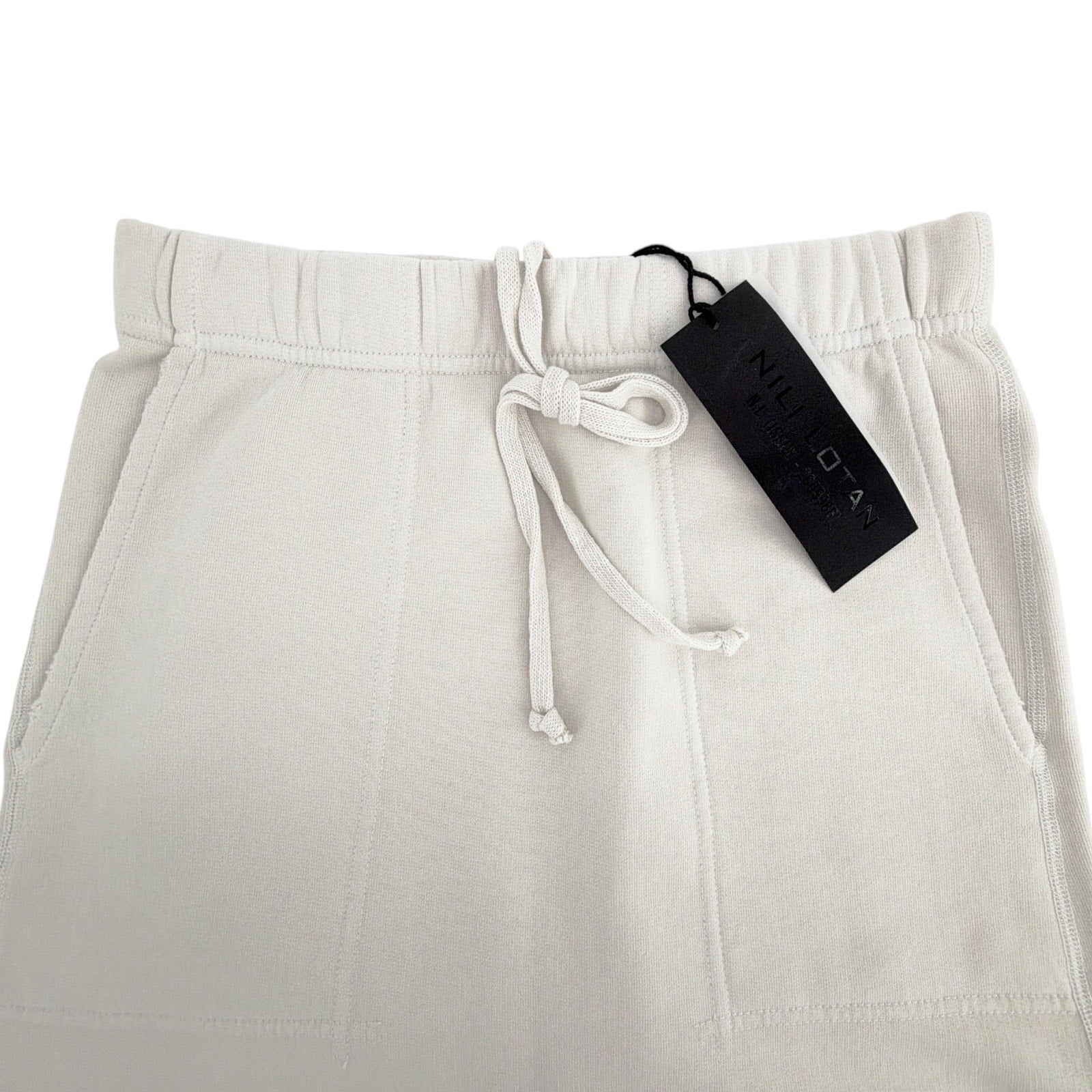 NILI LOTAN SF Sweatpant in Chalk XS Nili Lotan