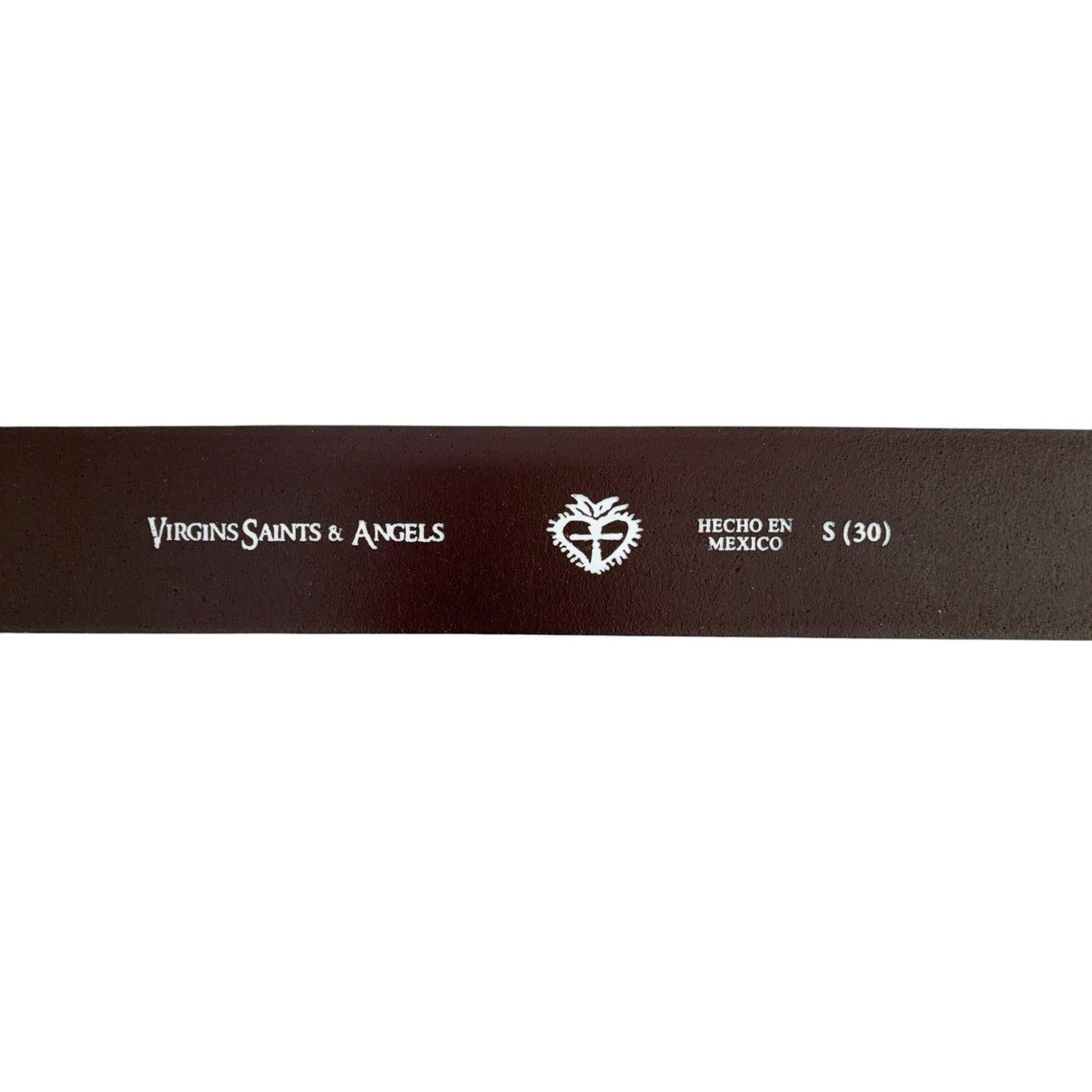 VIRGINS SAINTS & ANGELS VSA Belt Strap 1.5 in Brown S