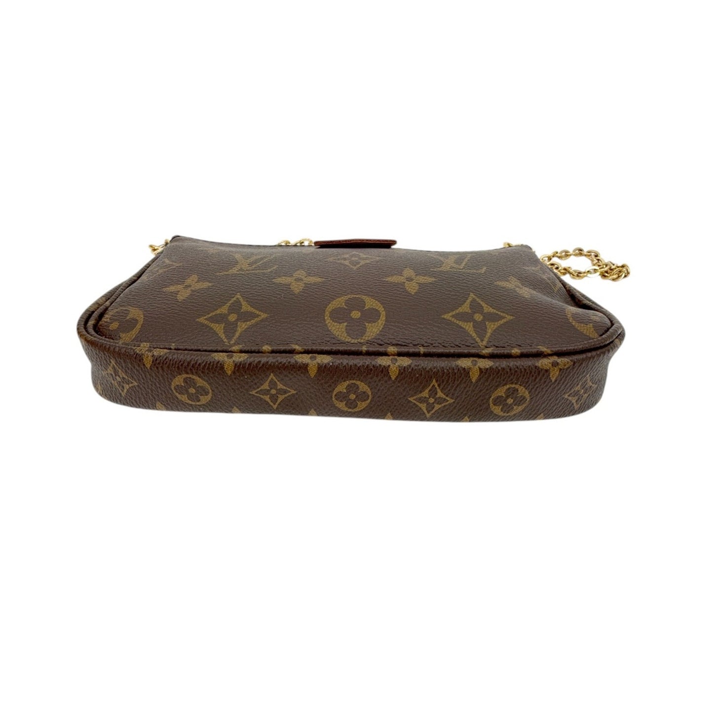 LOUIS VUITTON Multi Pochette Accessoires Small Pouch with Chain Strap Only