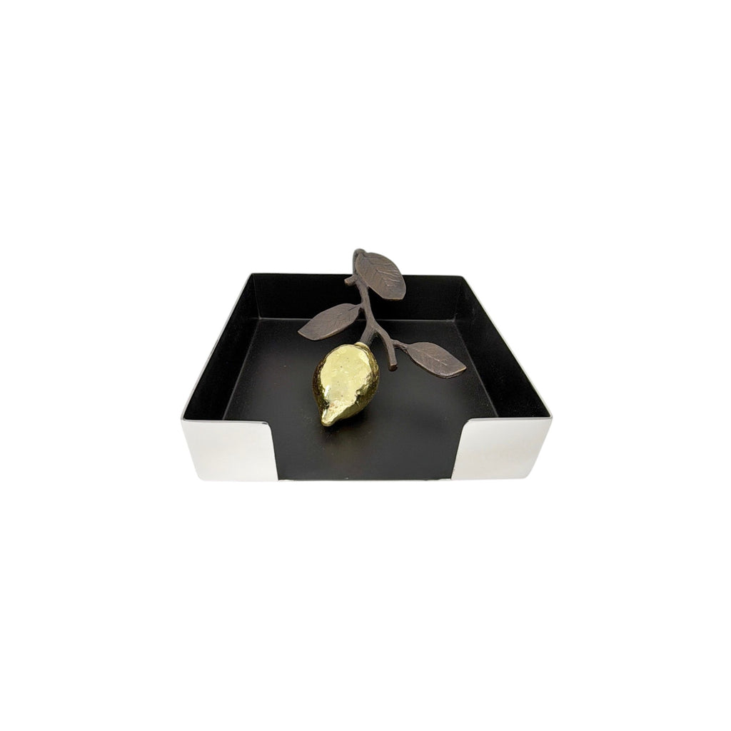 MICHAEL ARAM Lemonwood Cocktail Napkin Holder Michael Aram