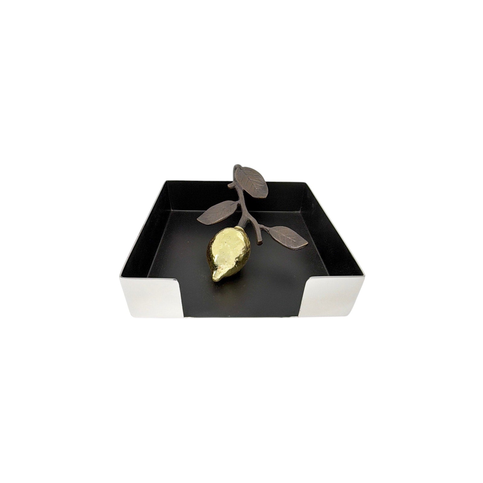 MICHAEL ARAM Lemonwood Cocktail Napkin Holder Michael Aram