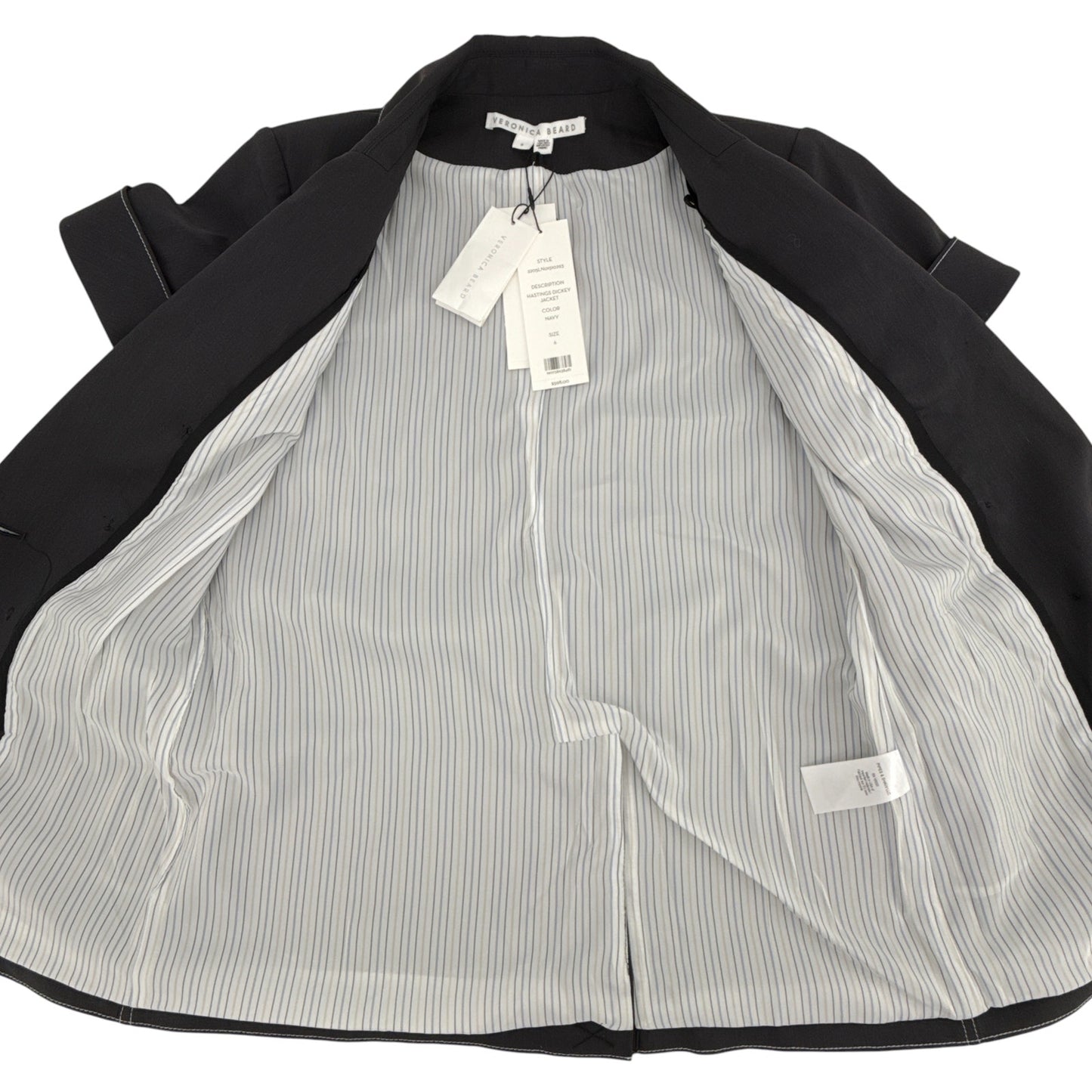 VERONICA BEARD Hastings Dickey Jacket in Navy 6|S