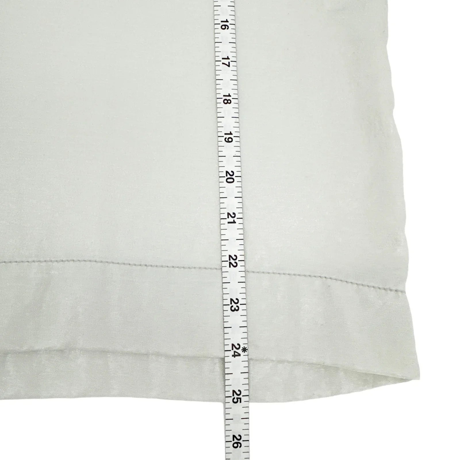 DIANE von FURSTENBERG DVF Emilia Crushed Metallic Tank in Silver S - flyKAMP