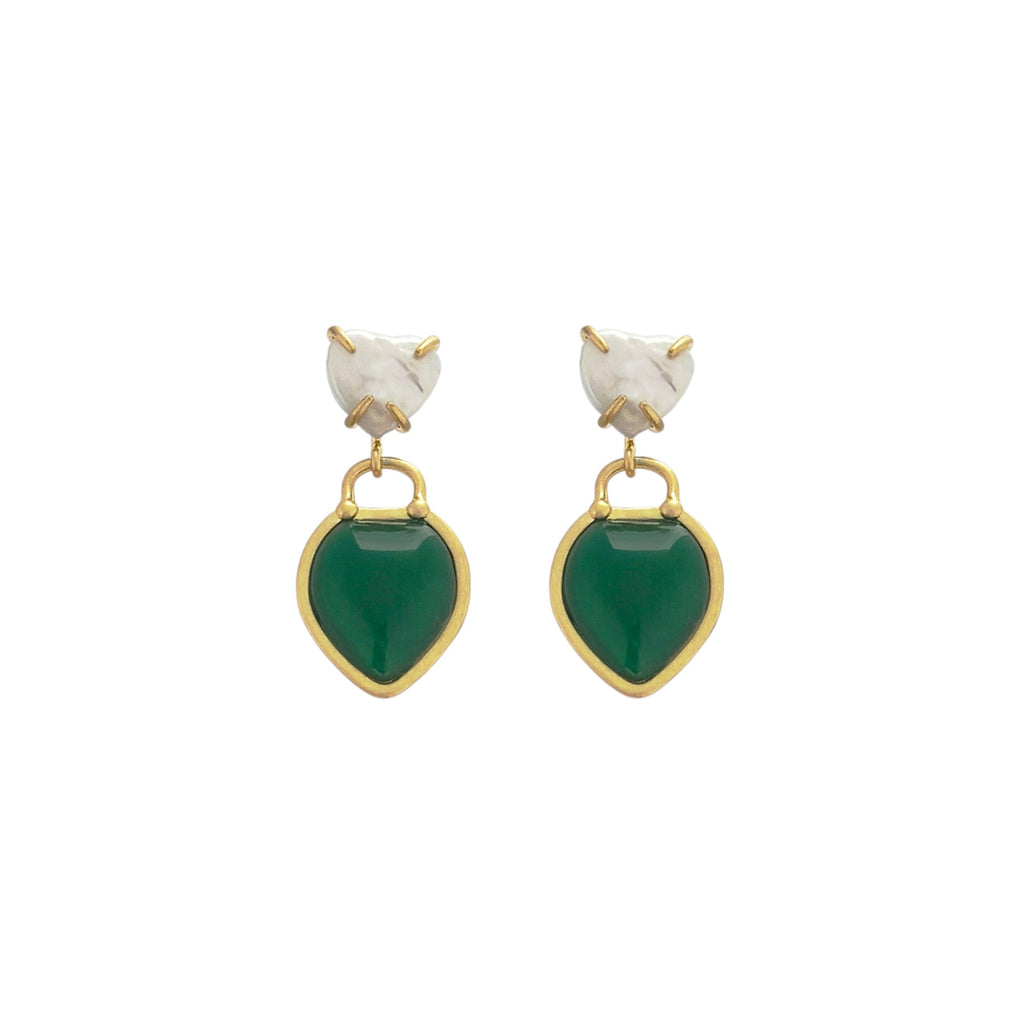 CLARE V. Le Heartbreaker Earrings Clare V.
