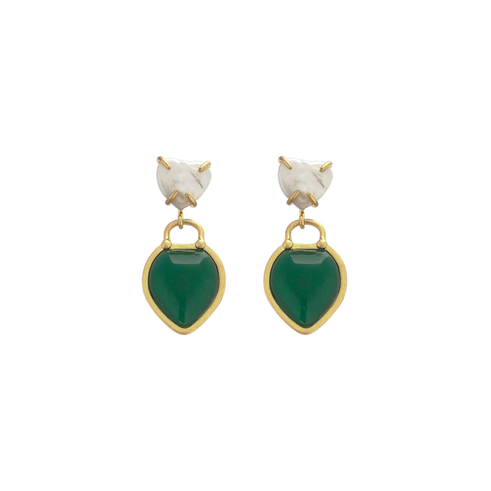 CLARE V. Le Heartbreaker Earrings Clare V.