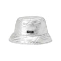 KATE SPADE New York Sam Quilted Metallic Bucket Hat in Silver - flyKAMP