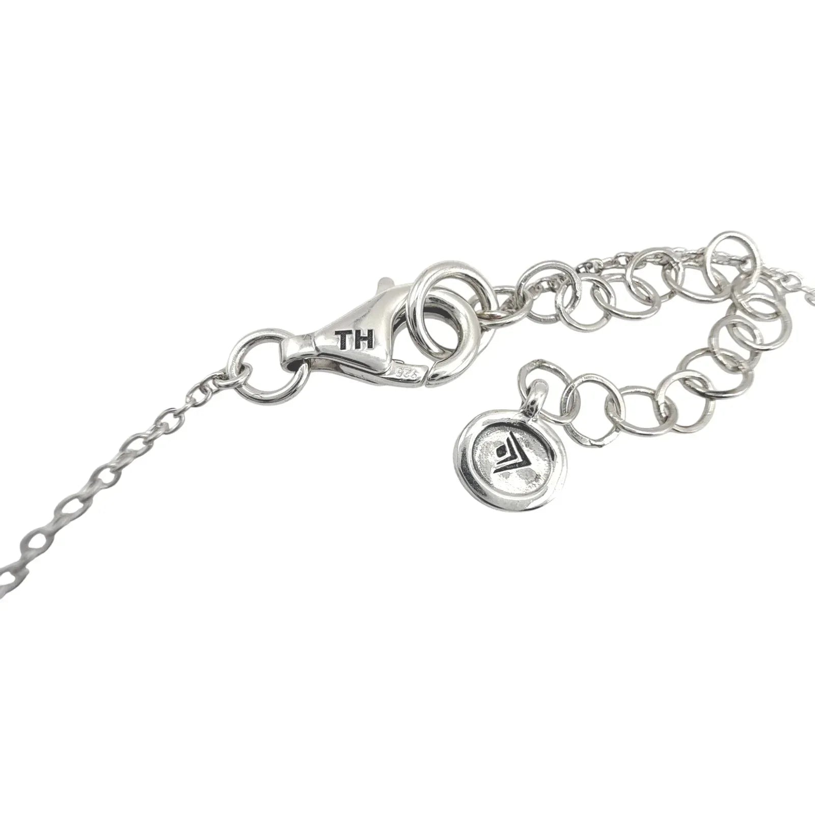 SILPADA Dotted Line Pendant Necklace in Sterling Silver - flyKAMP