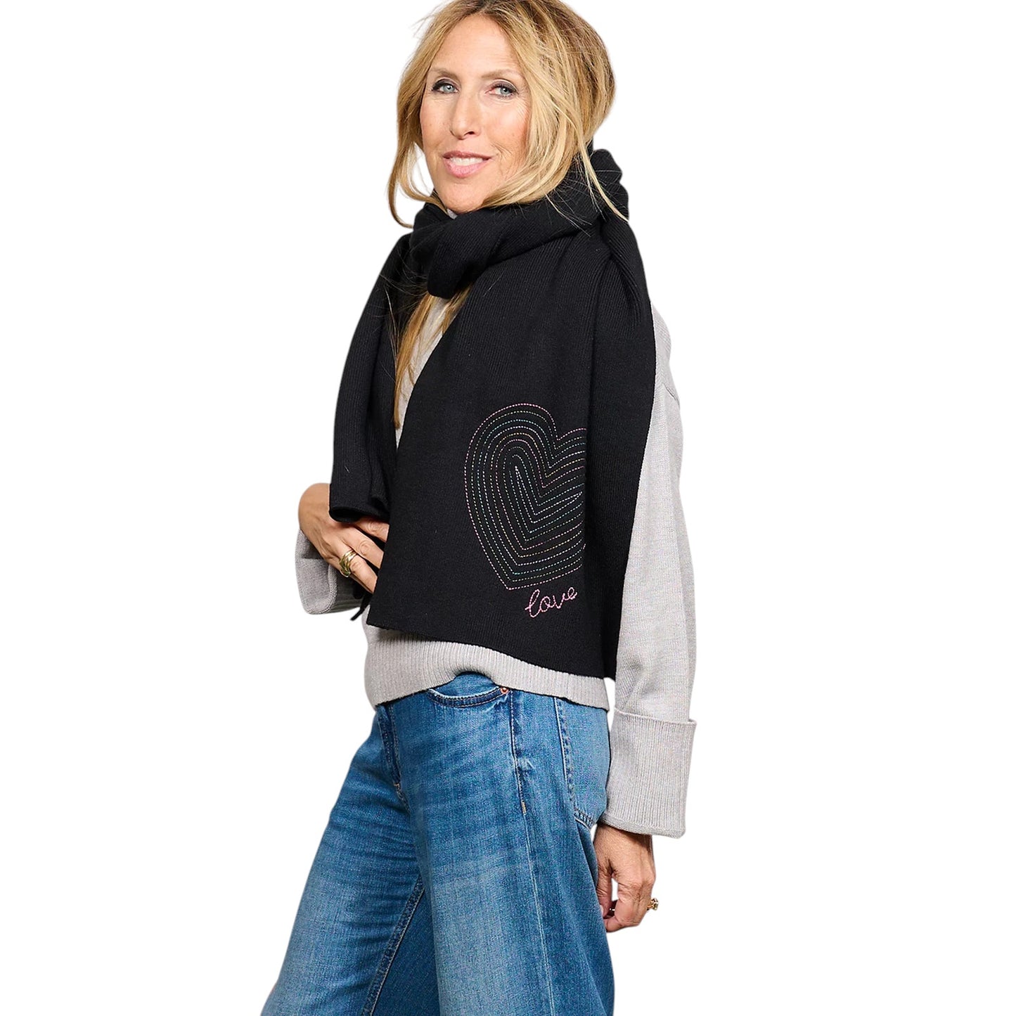 AQUA x KERRI ROSENTHAL Solid Scarf - Bloomingdale's Exclusive