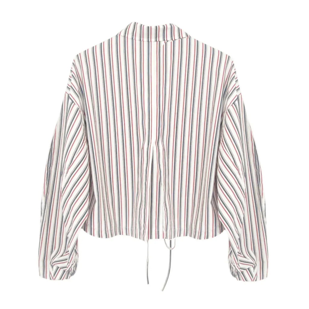 BAUM UND PFERDGARTEN Bryce Blouse Haute Red Stripe FR36|US4|S - flyKAMP