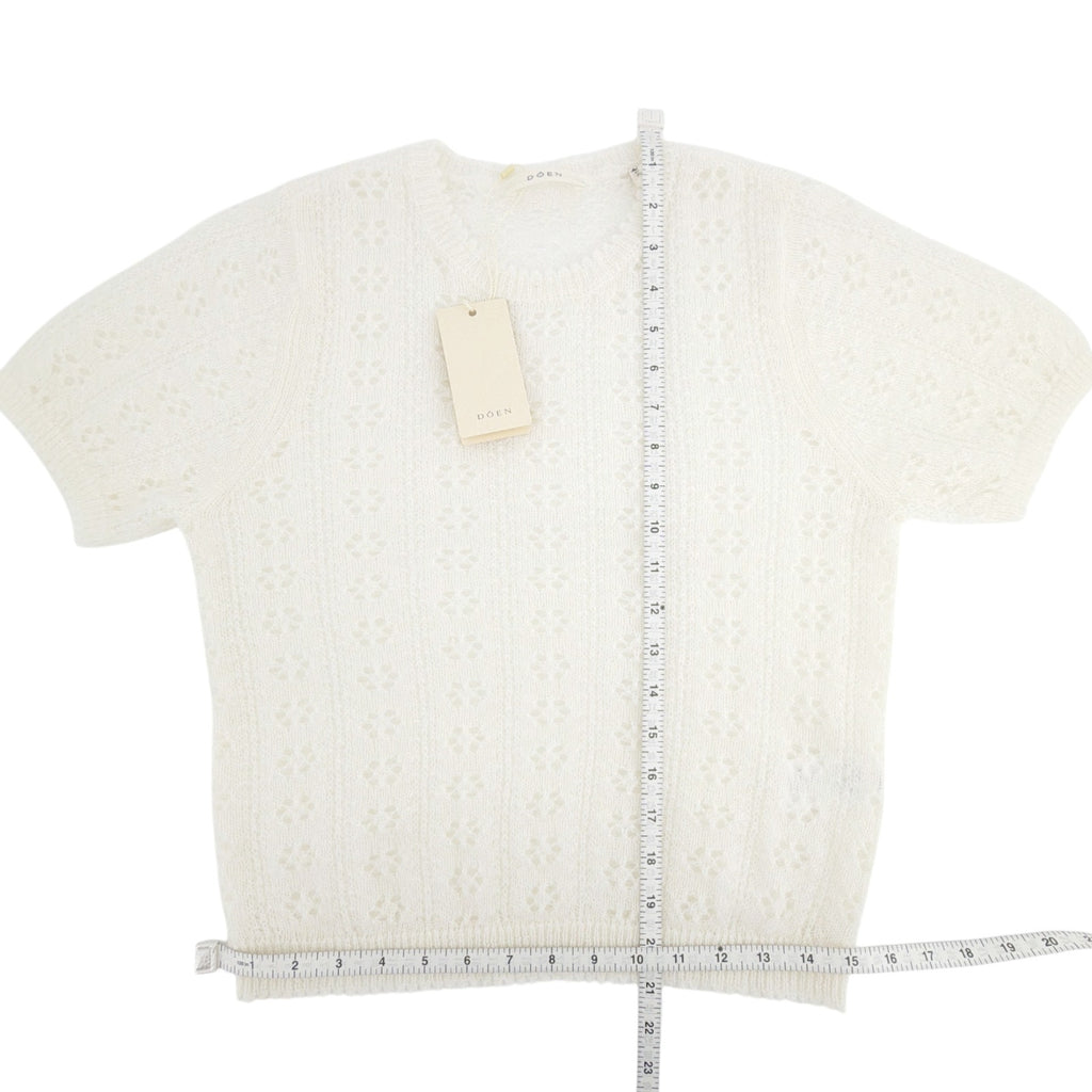 DOEN Monica Sweater in Ivory M Doen