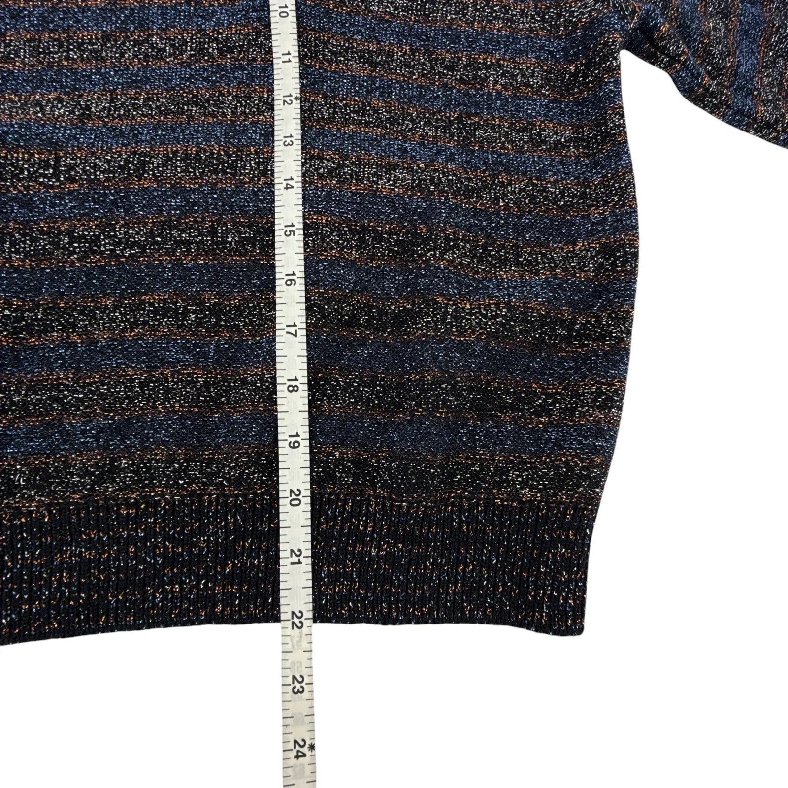 CHLOE Lurex Polo Sweater M - flyKAMP