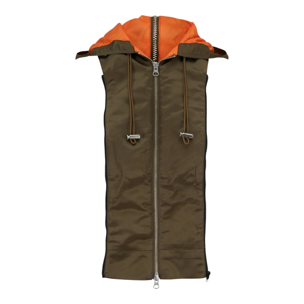 VERONICA BEARD Oakleigh Hooded Dickey in Army Green - flyKAMP