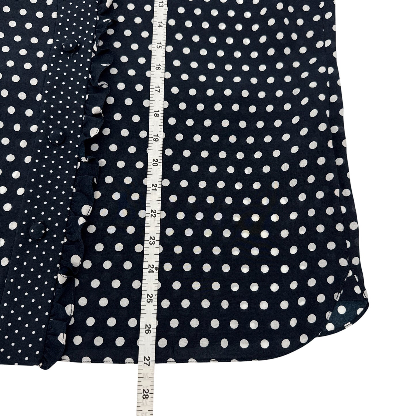 ERDEM Hutchinson Ruffled Silk Top UK10 | S