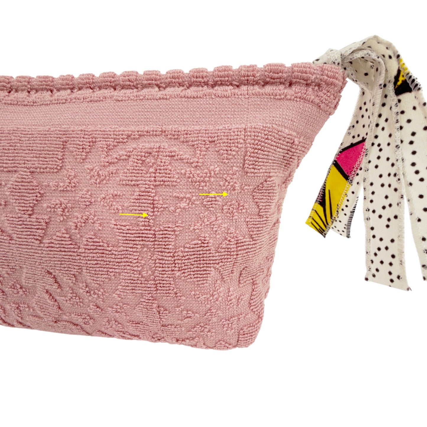 LALLA Marrakech Petit Walakin Eponge Clutch in Blush Pink