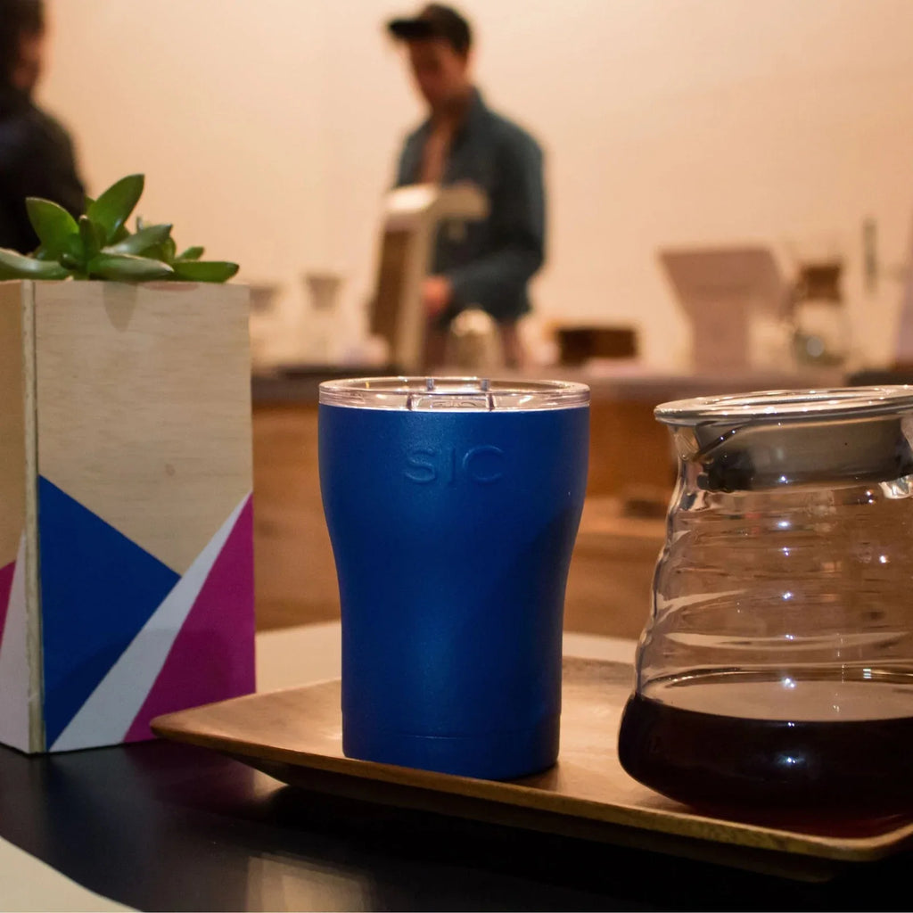 SIC Seriously Ice Cold 12 oz Tumbler in Matte Deep Blue - flyKAMP