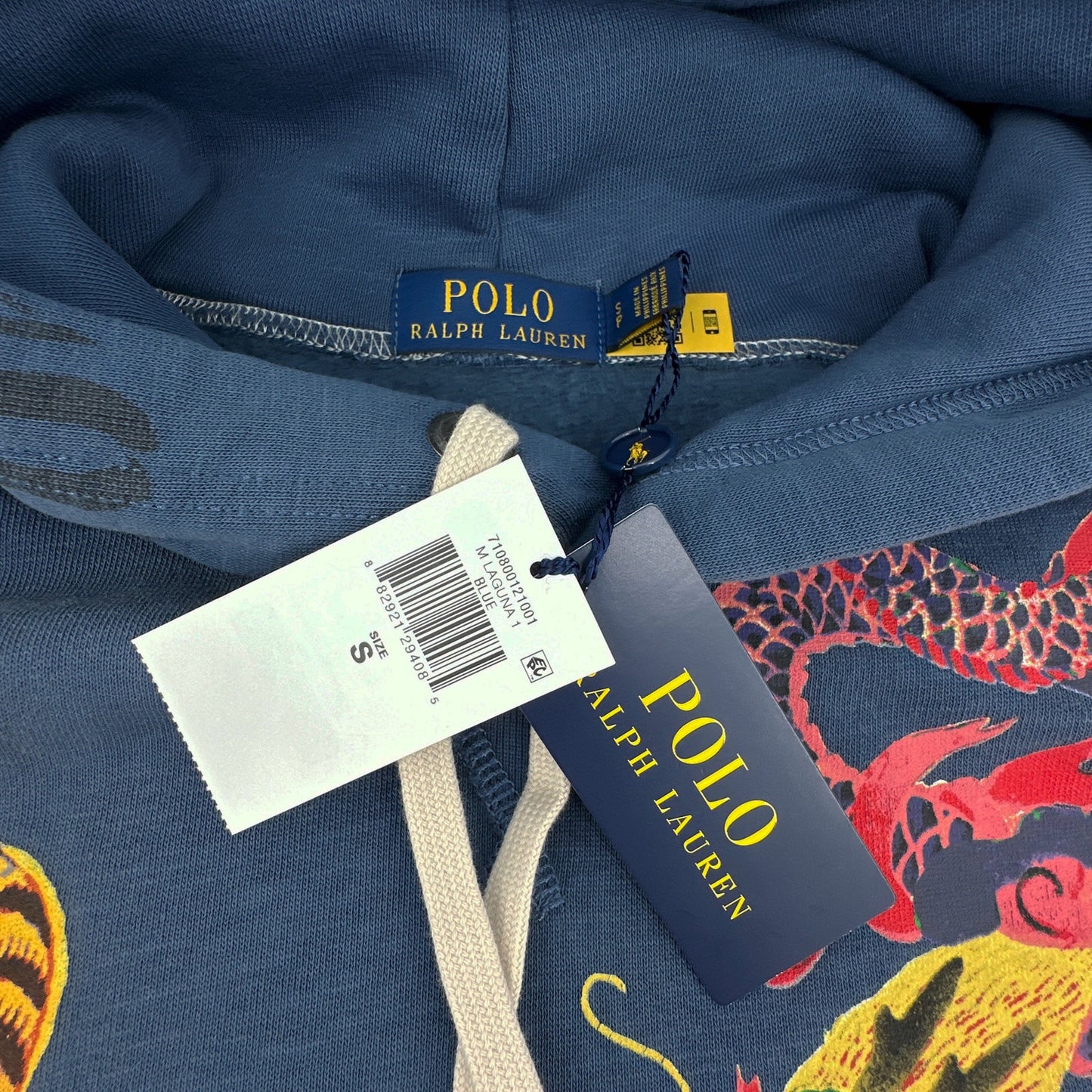POLO RALPH LAUREN Fleece Graphic Hoodie S