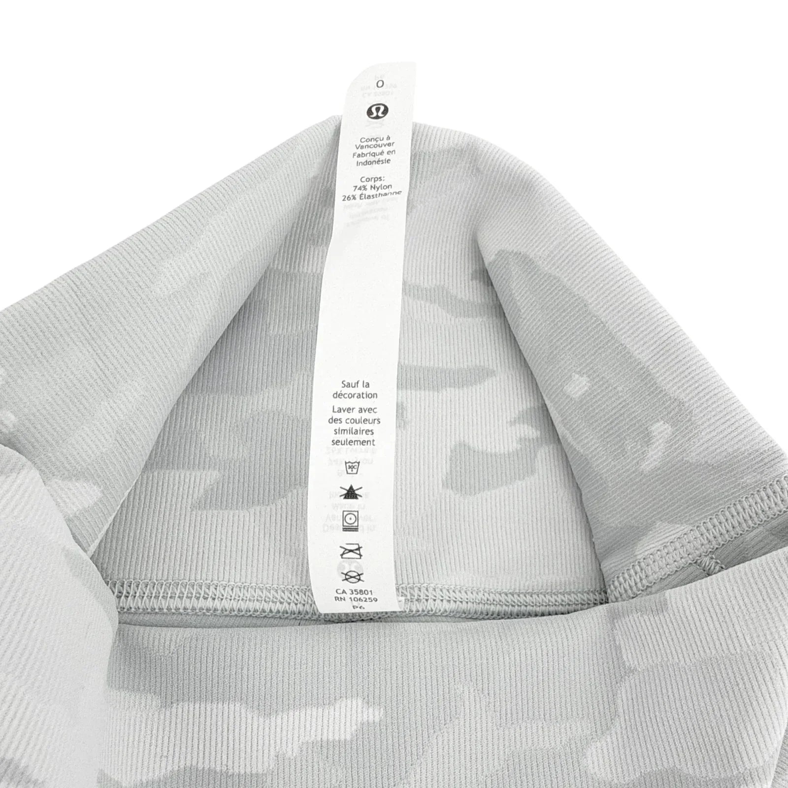 LULULEMON Wunder Under High Rise Short 10" Incognito Camo 0 - flyKAMP