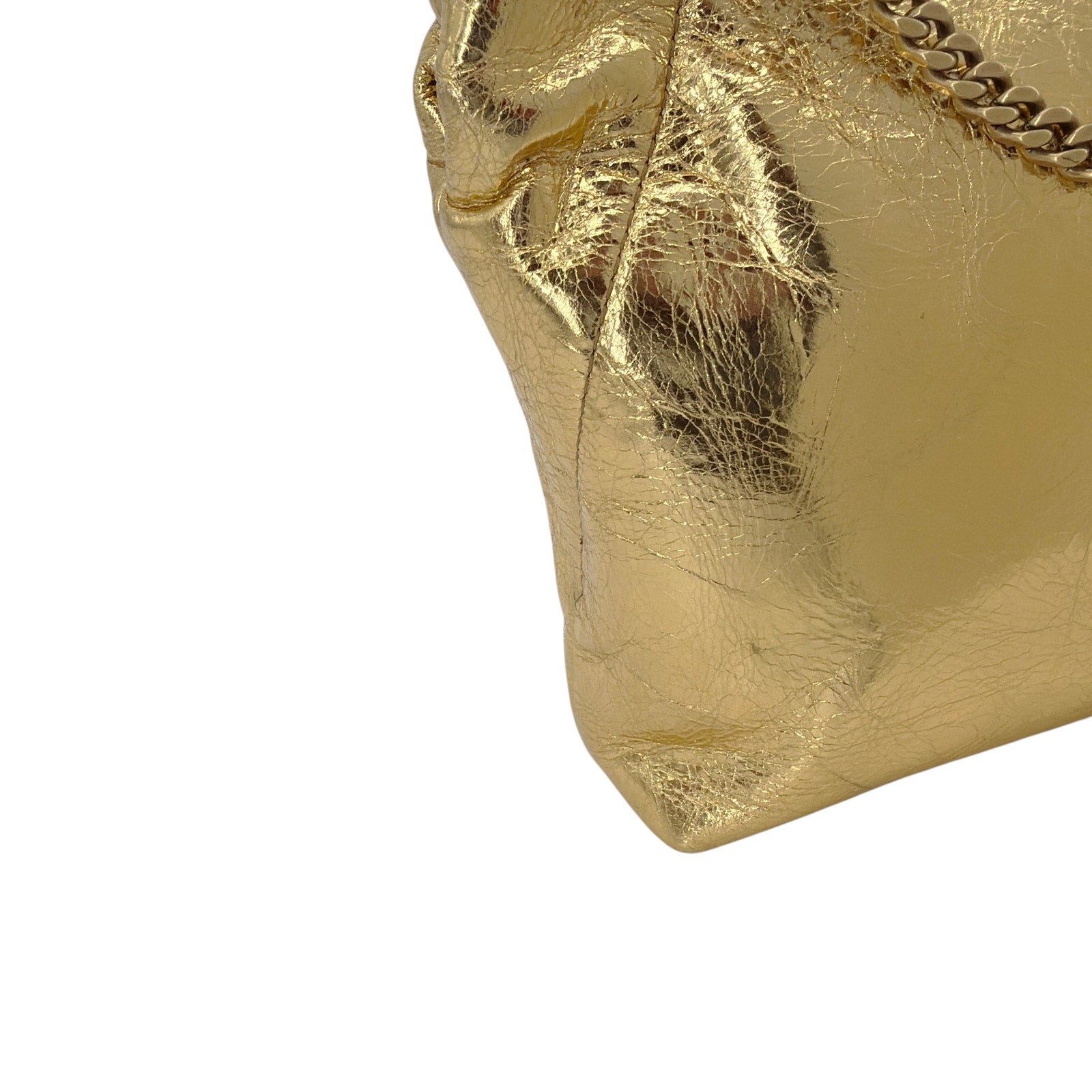 VERONICA BEARD Small Slouch Leather Shoulder Bag in Gold Veronica Beard