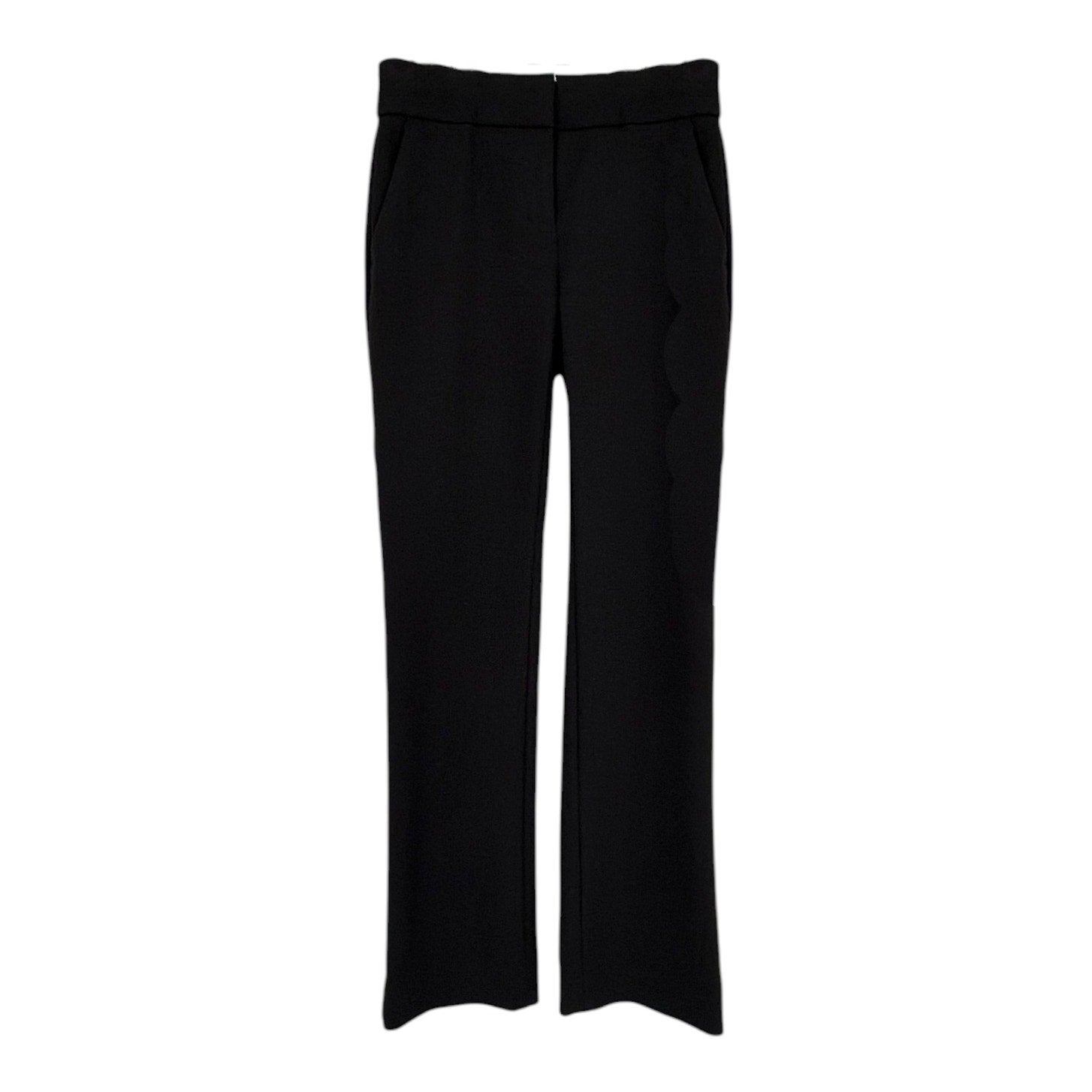 J.CREW 365 Edie Full Length Trouser in Four Season Stretch Black 00 J.CREW